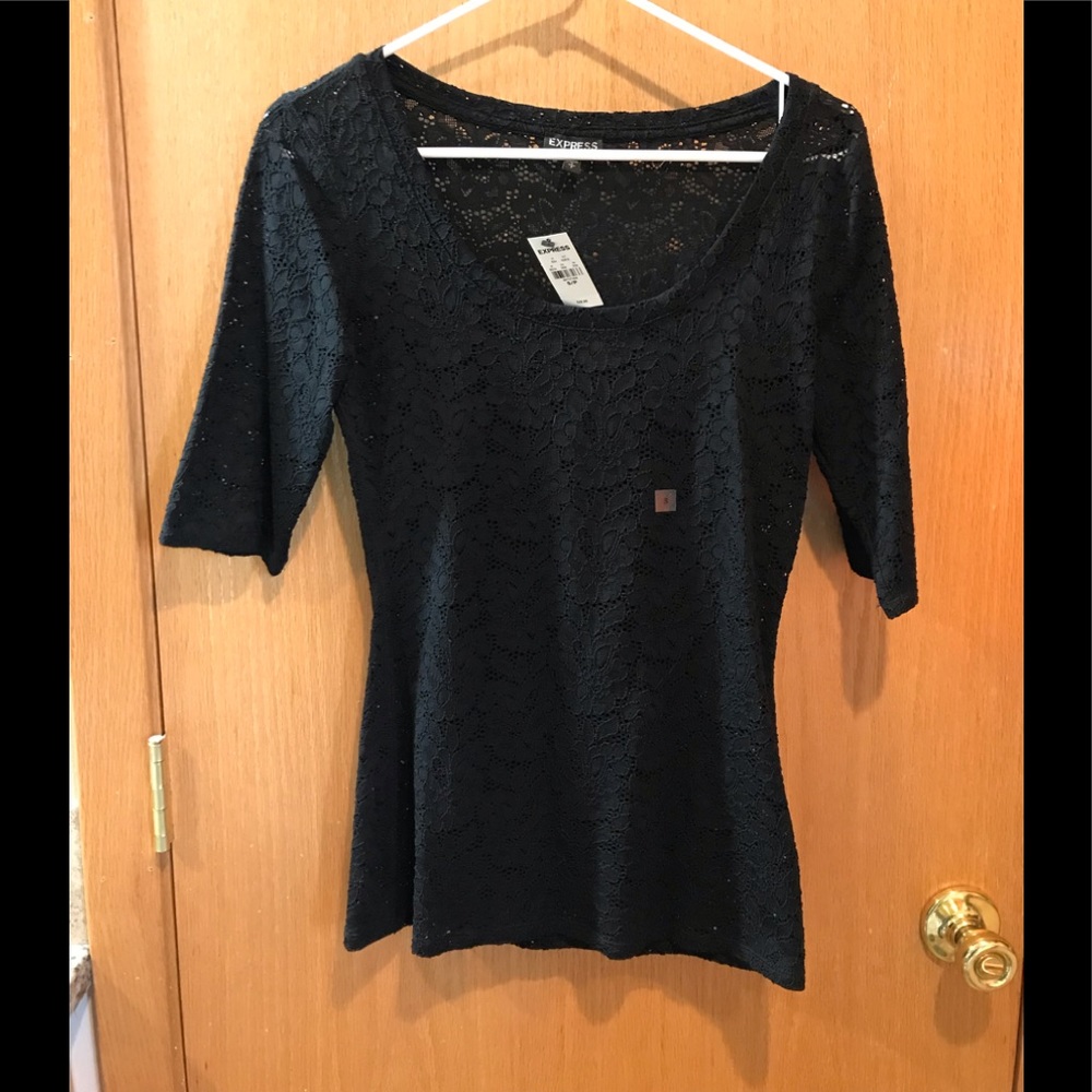 Express lace top